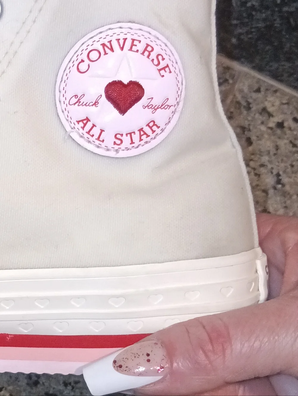 Converse Chuck Taylor All Star Lift Love Me Lots High-Top Sneaker  Women 6